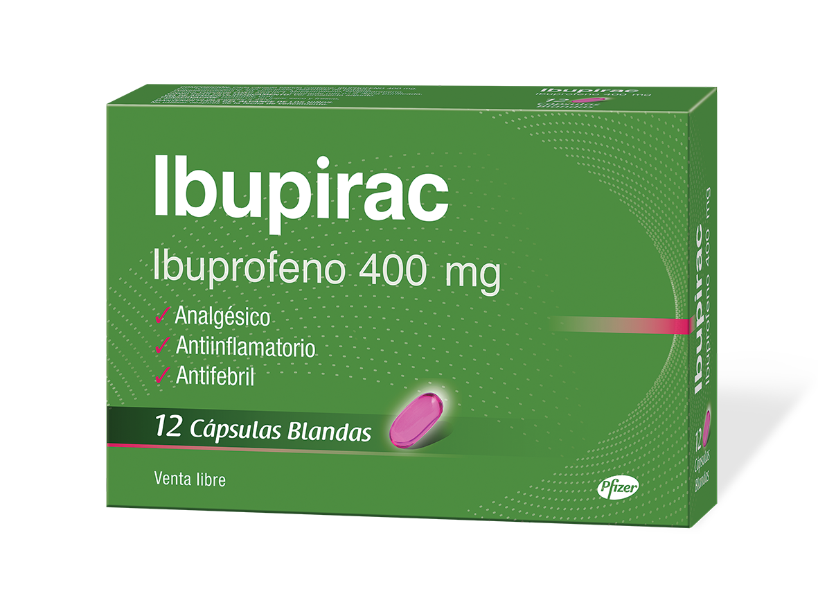 Ibupirac 400 en Cápsulas blandas
